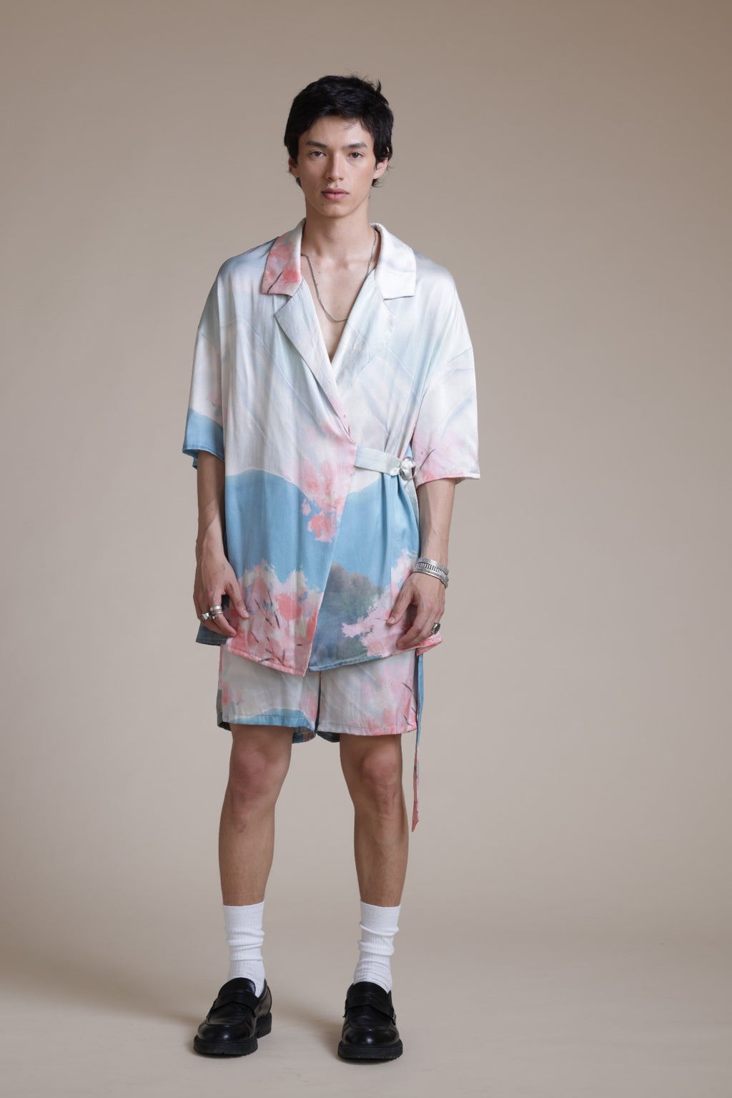 TOO SOFT TO CARE — SILK SHIRT