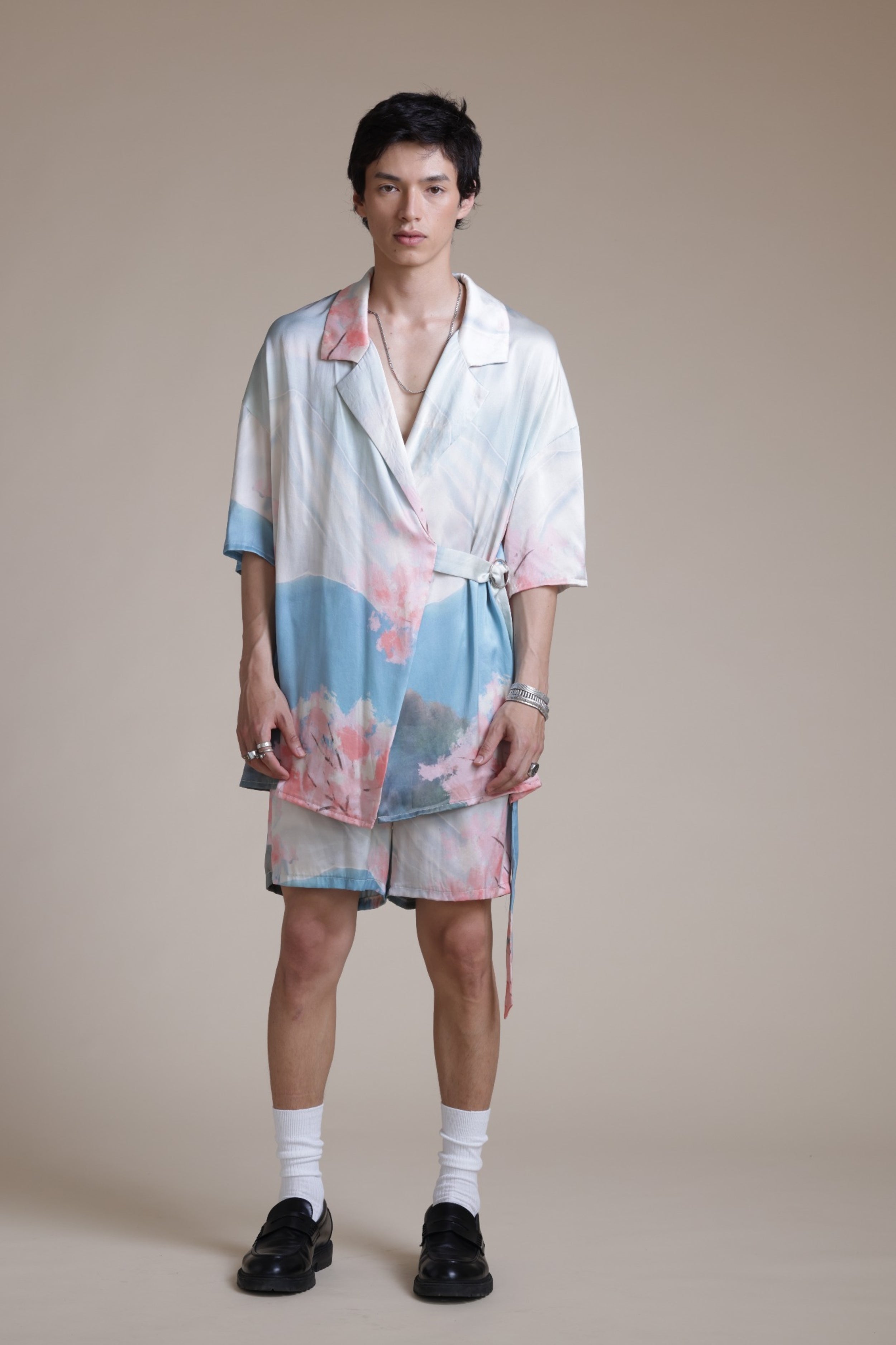 TOO SOFT TO CARE — SILK SHORTS