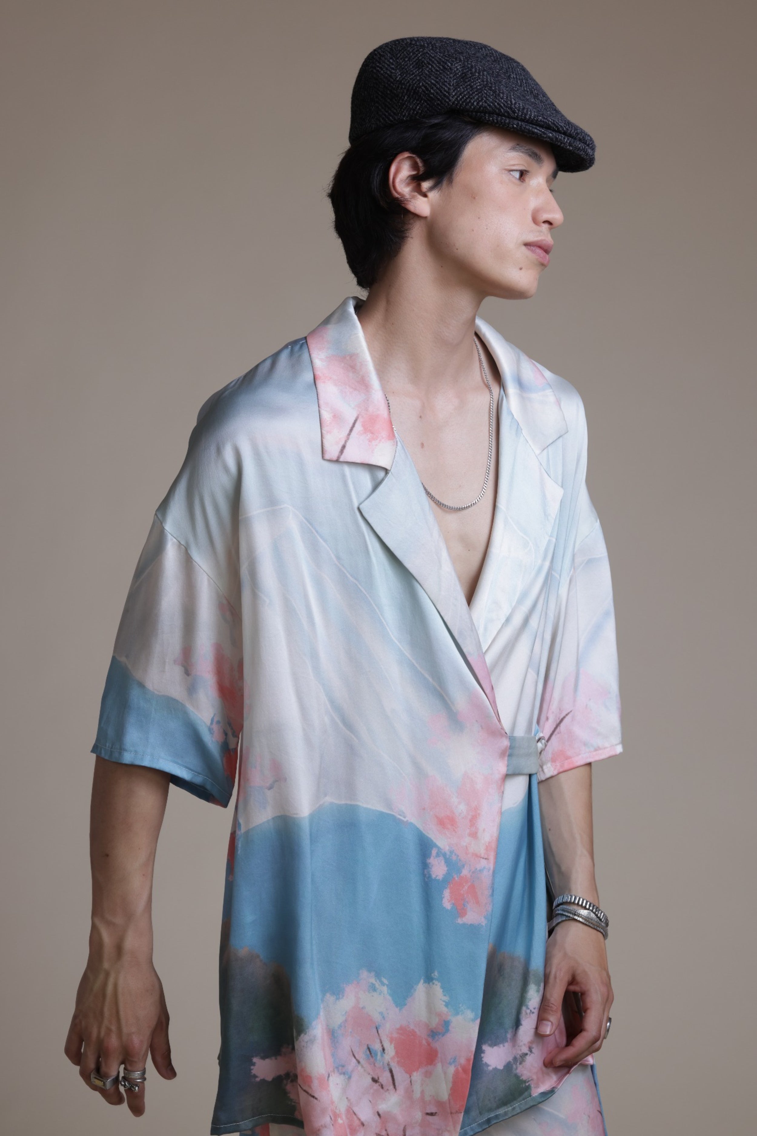 TOO SOFT TO CARE — SILK SHIRT