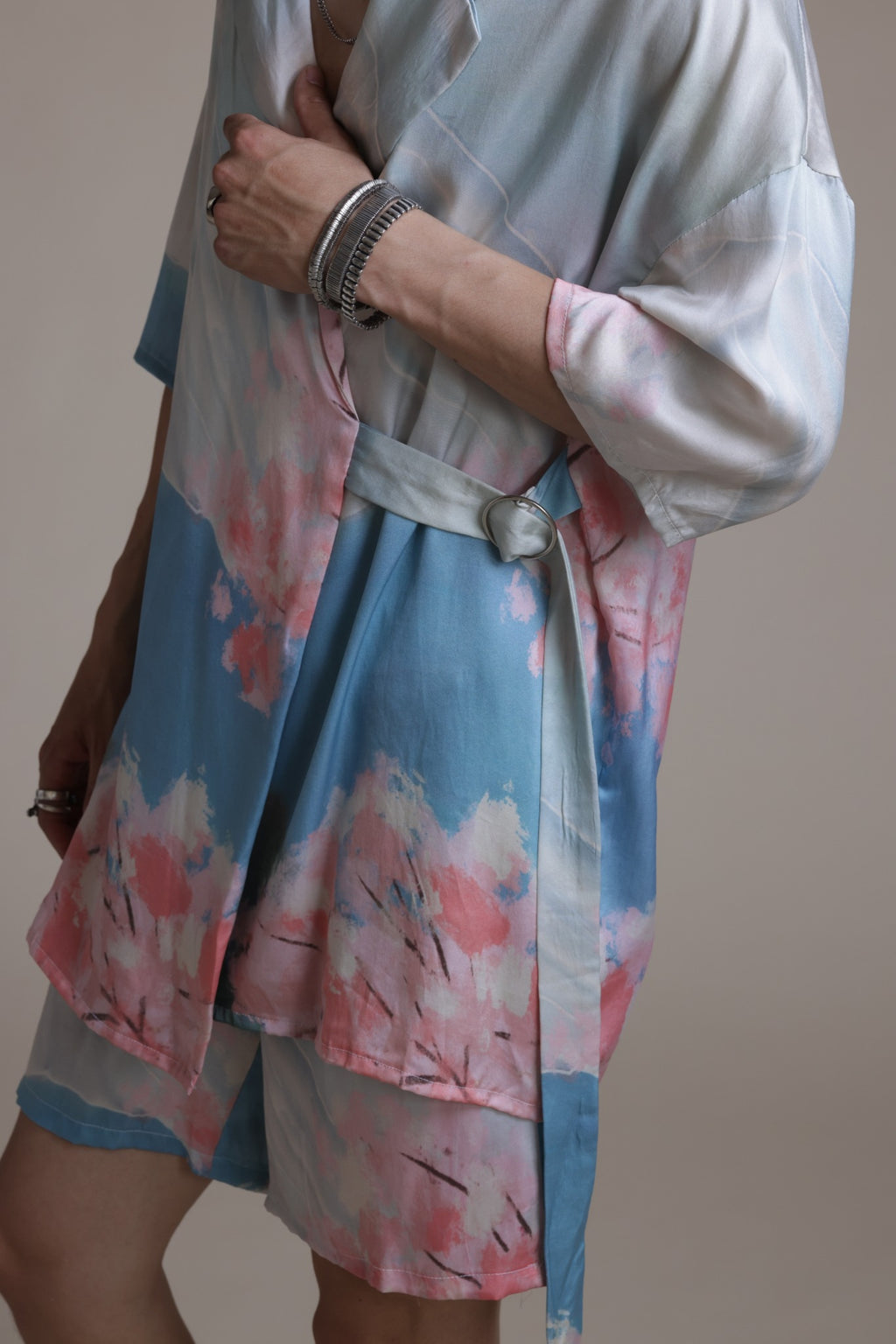 TOO SOFT TO CARE — SILK SHIRT