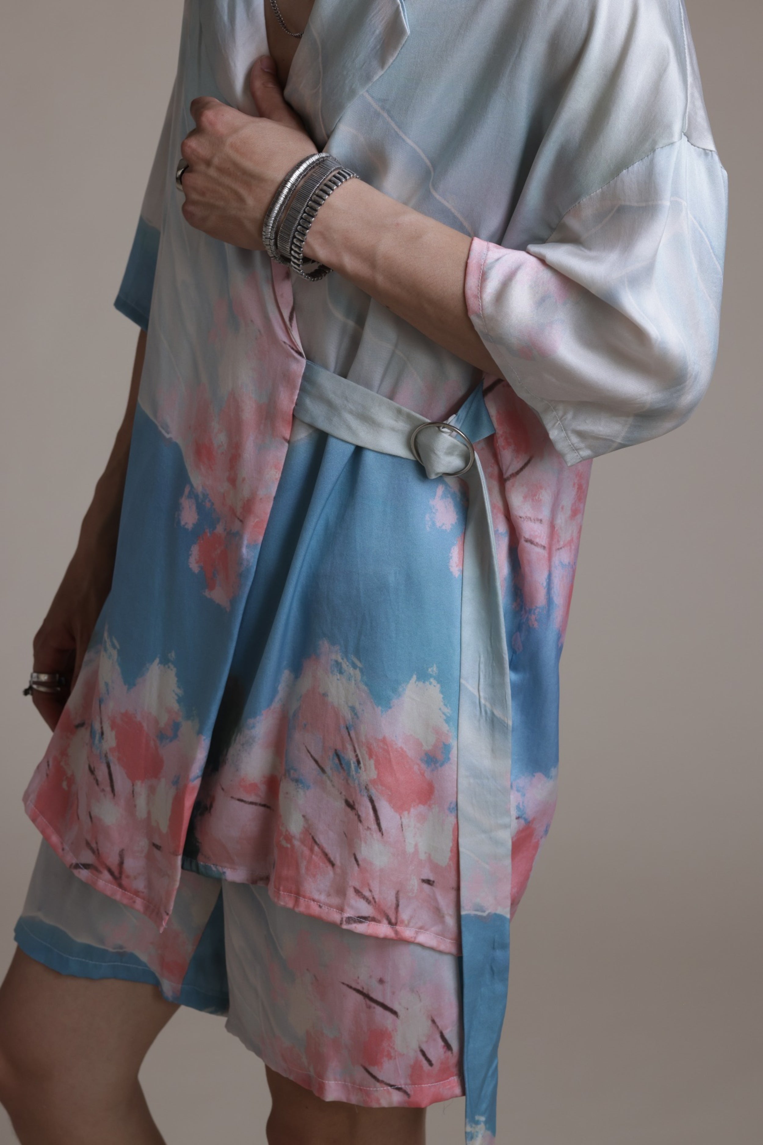 TOO SOFT TO CARE — SILK SHIRT