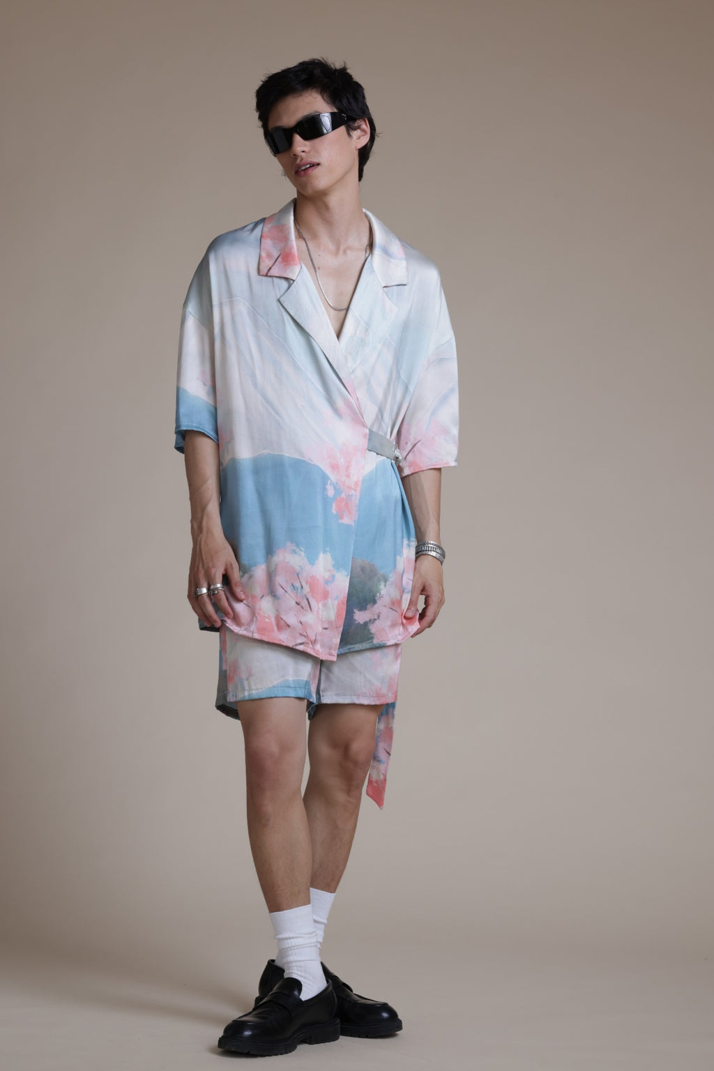 TOO SOFT TO CARE — SILK SHIRT
