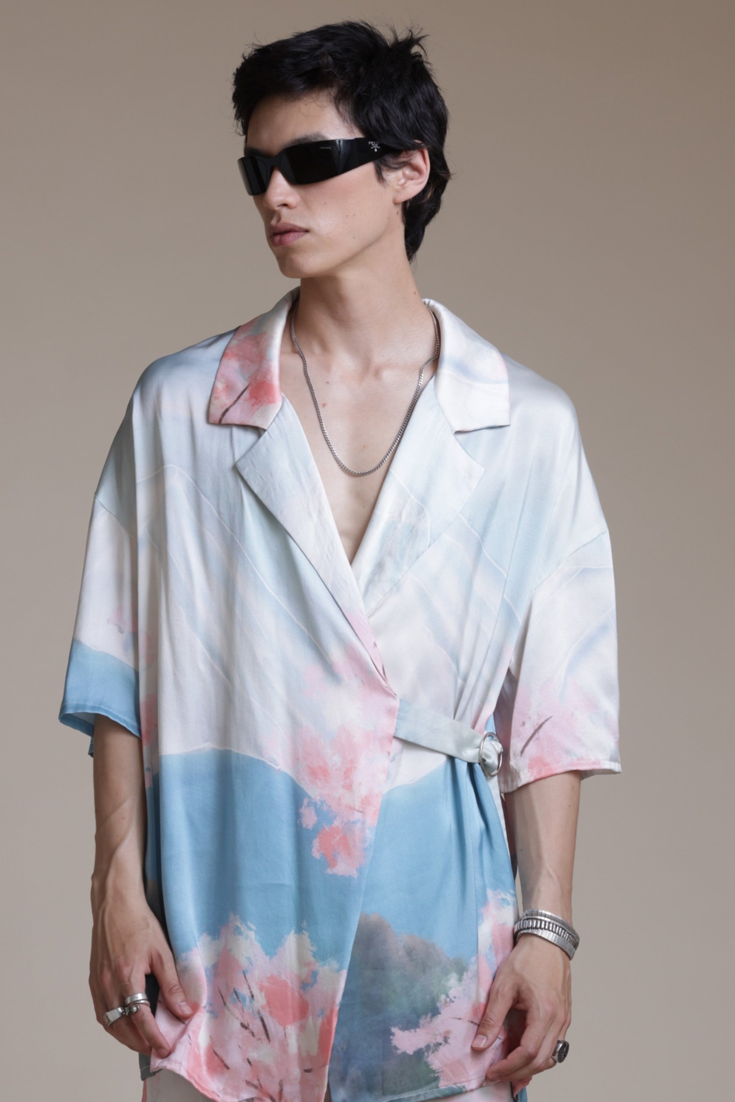 TOO SOFT TO CARE — SILK SHIRT