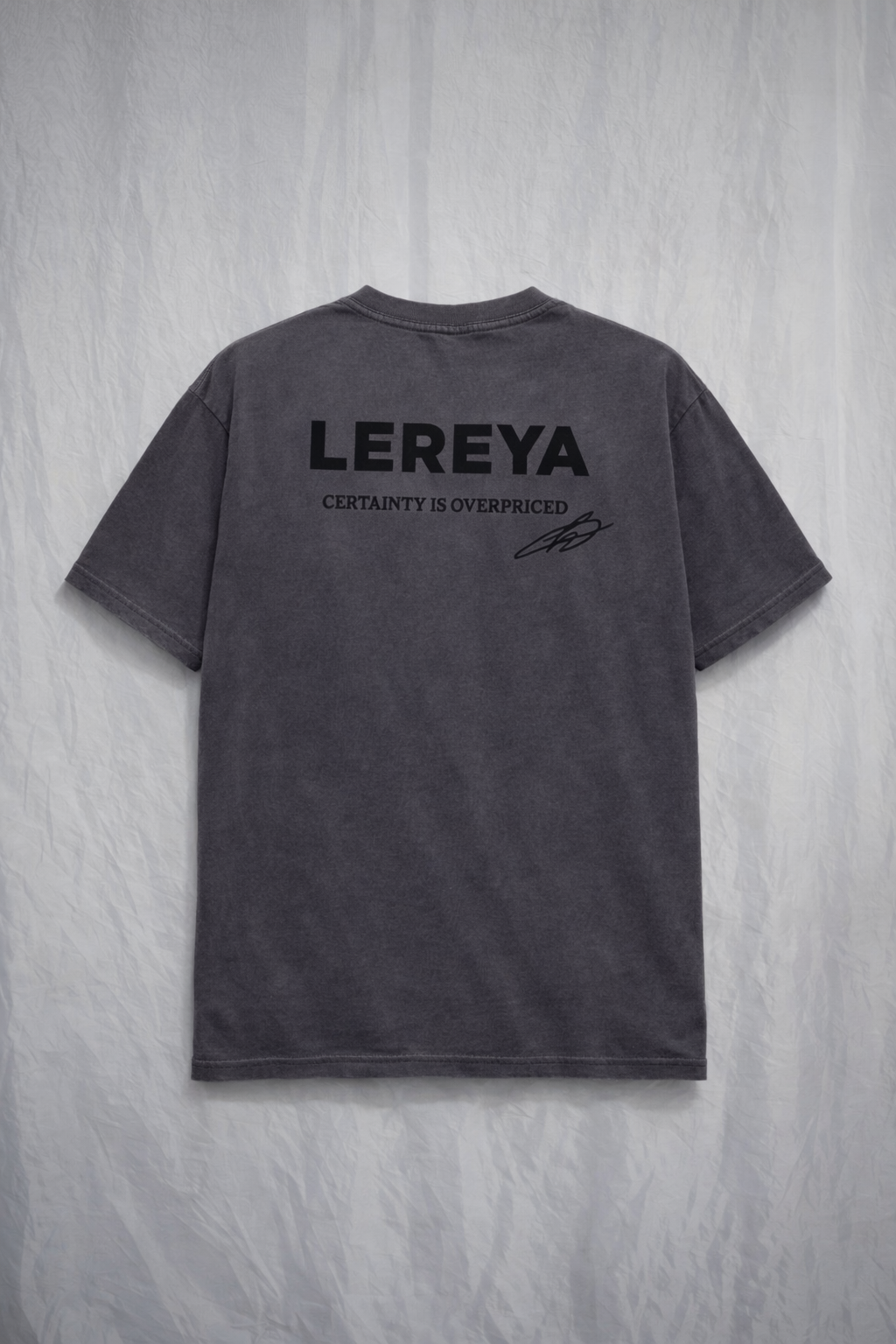 CERTAINTY IS OVERPRICED BLACK