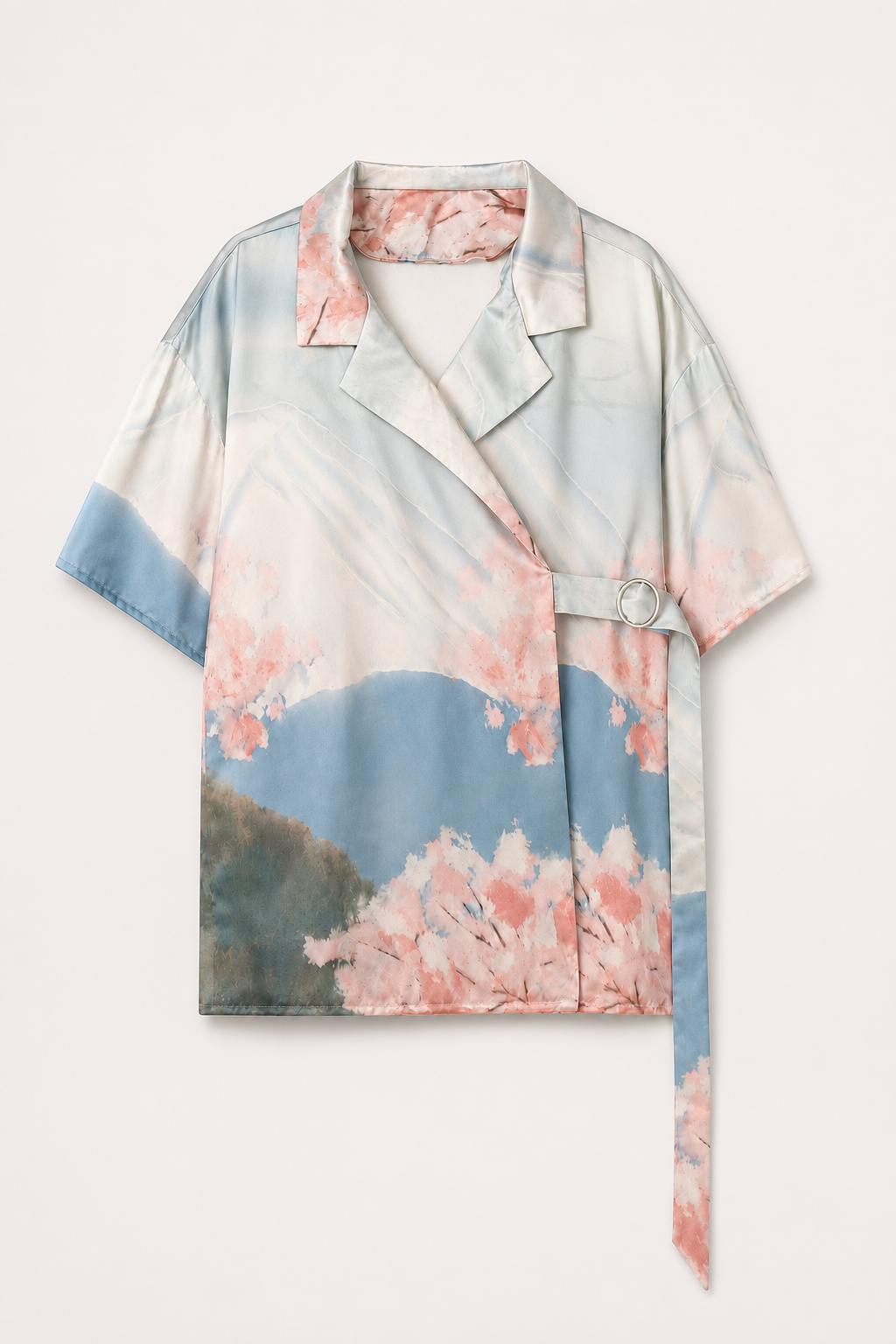 TOO SOFT TO CARE — SILK SHIRT